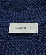 Simplicite（シンプリシテ）カーディガン 青 サイズ:F レディース/2200613257077