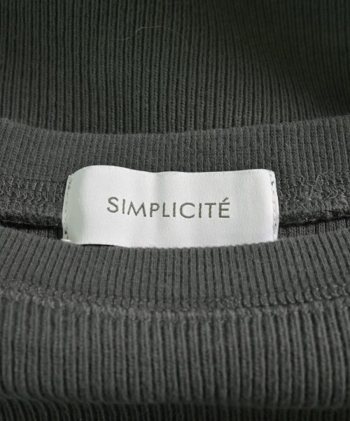 Simplicite（シンプリシテ）Tシャツ・カットソー 緑 サイズ:F レディース/2200611052049