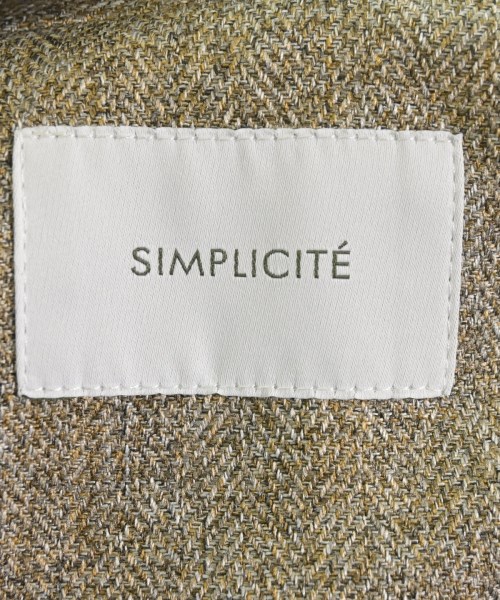 Simplicite（シンプリシテ）トレンチコート 茶 サイズ:F レディース/2200615417042