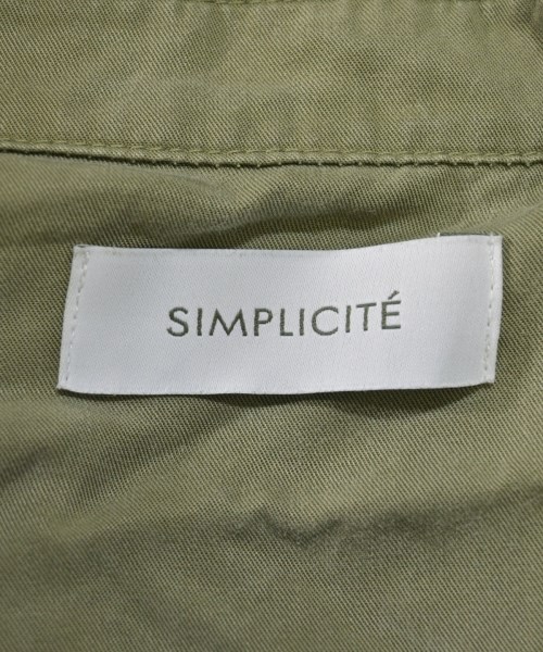 Simplicite（シンプリシテ）カジュアルシャツ カーキ サイズ:F レディース/2200610638251