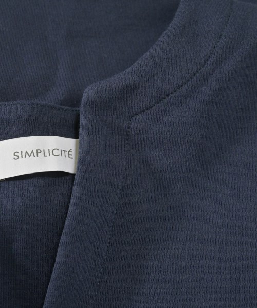 Simplicite（シンプリシテ）Tシャツ・カットソー 紺 サイズ:F レディース/2200612779020