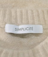 Simplicite（シンプリシテ）ニット・セーター ベージュ サイズ:F レディース/2200612779037