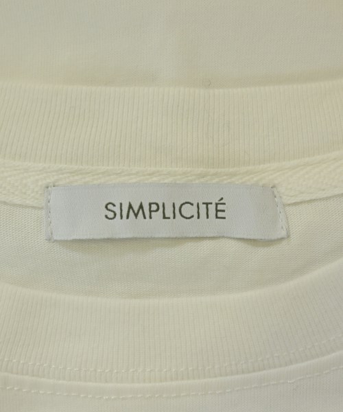Simplicite（シンプリシテ）Tシャツ・カットソー 白 サイズ:-(M位) レディース/2200612779099