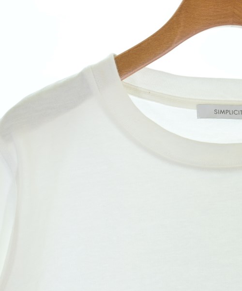 Simplicite（シンプリシテ）Tシャツ・カットソー 白 サイズ:-(M位) レディース/2200612779099
