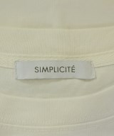 Simplicite（シンプリシテ）Tシャツ・カットソー 白 サイズ:-(M位) レディース/2200612779099