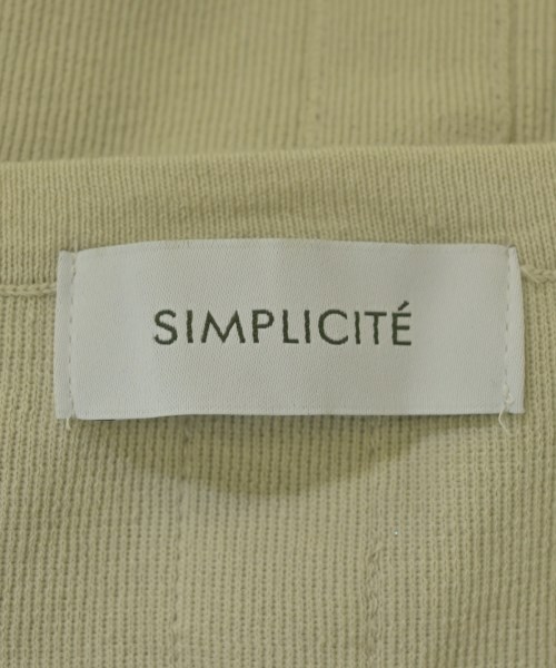 Simplicite（シンプリシテ）ニット・セーター ベージュ サイズ:F レディース/2200612779105