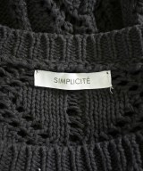 Simplicite（シンプリシテ）ニット・セーター 黒 サイズ:F レディース/2200616529072