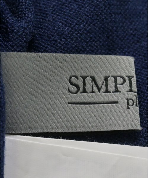 Simplicite（シンプリシテ）ニット・セーター 紺 サイズ:XL メンズ/2200616627075