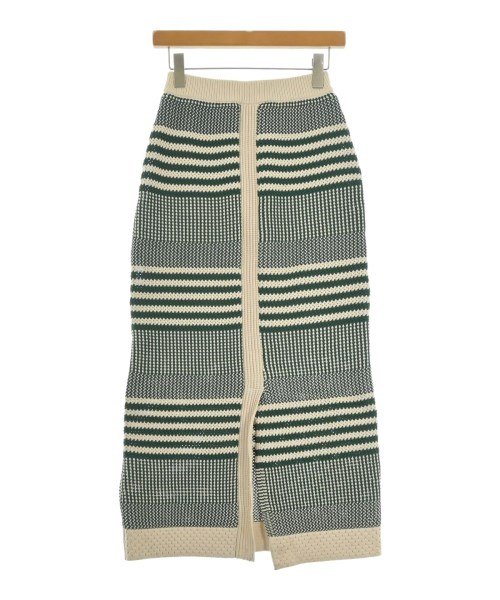 Simplicite（シンプリシテ）ロング・マキシ丈スカート 緑 サイズ:F レディース/2200618116041