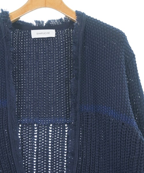 Simplicite（シンプリシテ）カーディガン 紺 サイズ:F レディース/2200603492129