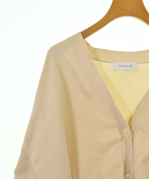Simplicite（シンプリシテ）カーディガン ベージュ サイズ:F レディース/2200603492174