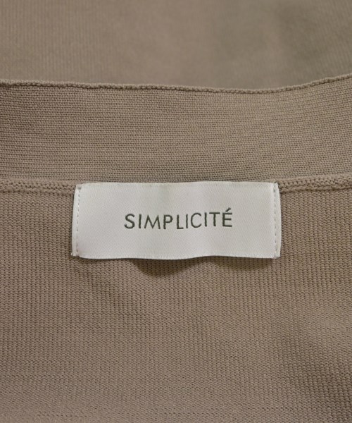 Simplicite（シンプリシテ）カーディガン ベージュ サイズ:F レディース/2200603492181