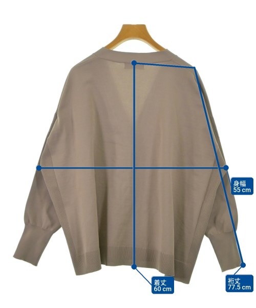 Simplicite（シンプリシテ）カーディガン ベージュ サイズ:F レディース/2200603492181