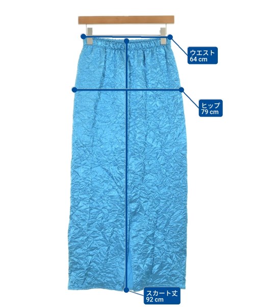 Simplicite（シンプリシテ）ロング・マキシ丈スカート 青 サイズ:-(M位) レディース/2200618302062