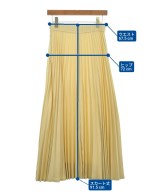 Simplicite（シンプリシテ）ロング・マキシ丈スカート 黄 サイズ:-(M位) レディース/2200618627028