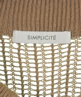 Simplicite（シンプリシテ）カーディガン 茶 サイズ:F レディース/2200619025021