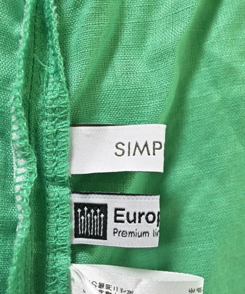 Simplicite（シンプリシテ）ブラウス 緑 サイズ:F レディース/2200619370060