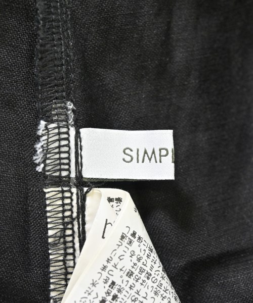 Simplicite（シンプリシテ）ワンピース 黒 サイズ:F レディース/2200614514025