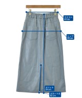Simplicite（シンプリシテ）ひざ丈スカート 青 サイズ:-(M位) レディース/2200605511026