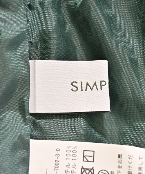 Simplicite（シンプリシテ）ワンピース 緑 サイズ:F レディース/2200603176111