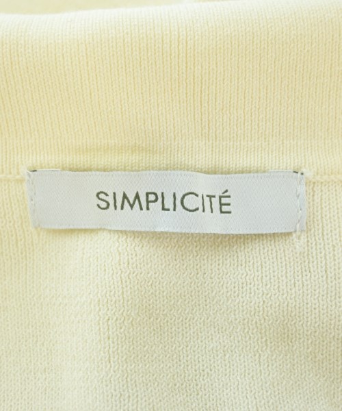 Simplicite（シンプリシテ）ベスト/ノースリーブ 白 サイズ:F レディース/2200605992047