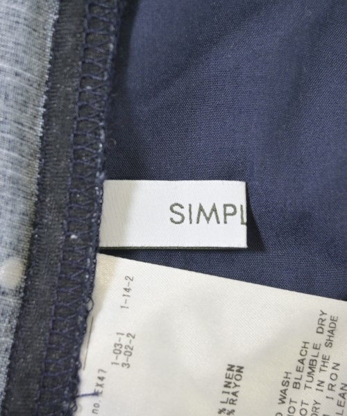Simplicite（シンプリシテ）その他 紺 サイズ:F レディース/2200604908032