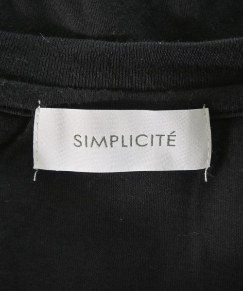 Simplicite（シンプリシテ）ノースリーブ 黒 サイズ:F レディース/2200669030068