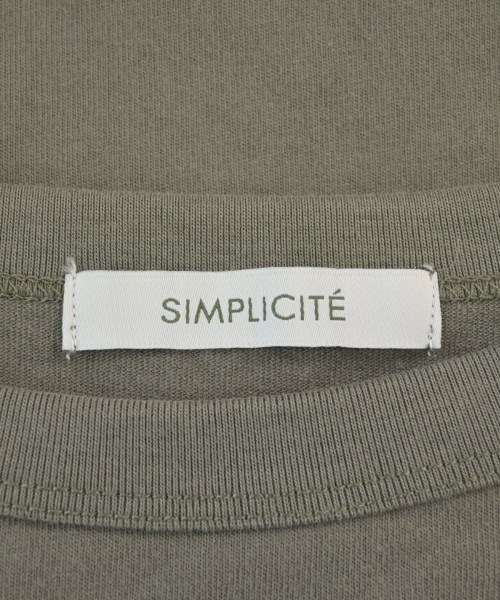 Simplicite（シンプリシテ）Tシャツ・カットソー グレー サイズ:-(M位) レディース/2200673038029