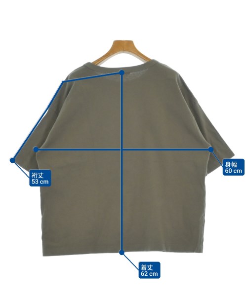 Simplicite（シンプリシテ）Tシャツ・カットソー グレー サイズ:-(M位) レディース/2200673038029