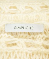Simplicite（シンプリシテ）ニット・セーター 白 サイズ:F レディース/2200665092039