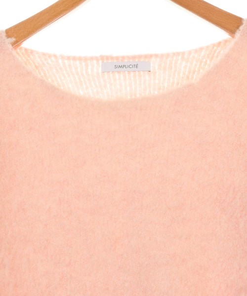 Simplicite（シンプリシテ）ニット・セーター ピンク サイズ:F レディース/2200670037025