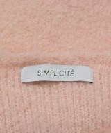Simplicite（シンプリシテ）ニット・セーター ピンク サイズ:F レディース/2200670037025