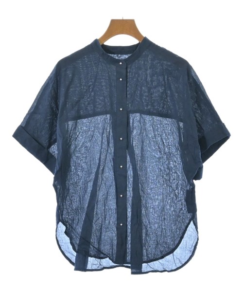 Simplicite(シンプリシテ)ブラウス 紺 サイズ:F/2200671831035