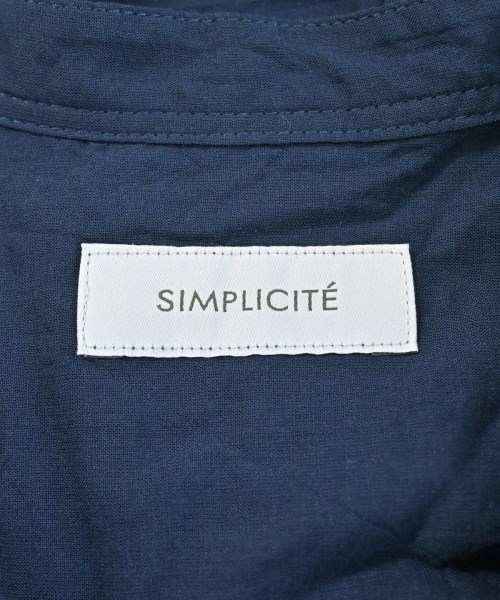Simplicite（シンプリシテ）ブラウス 紺 サイズ:F レディース/2200671831035
