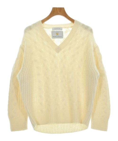 Simplicite(シンプリシテ)ニット・セーター 白 サイズ:F/2200667213142