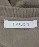 Simplicite（シンプリシテ）Tシャツ・カットソー グレー サイズ:F レディース/2200670780181