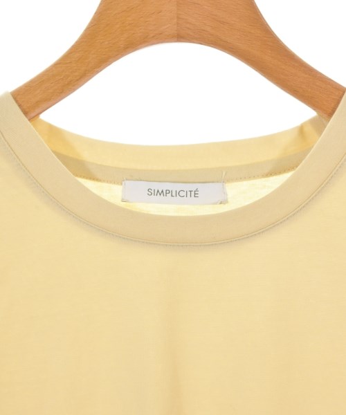 Simplicite（シンプリシテ）Tシャツ・カットソー ベージュ サイズ:F レディース/2200671680084