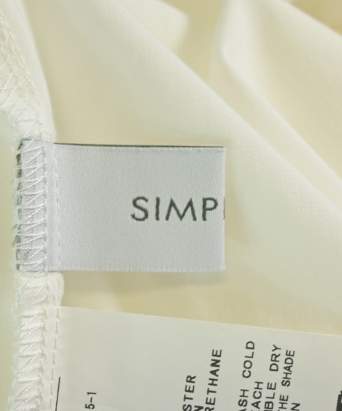 Simplicite（シンプリシテ）カジュアルシャツ 白 サイズ:F レディース/2200667518230