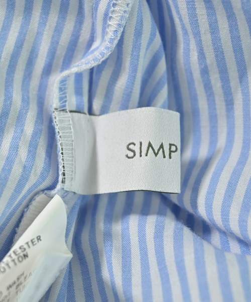 Simplicite（シンプリシテ）カジュアルシャツ 青 サイズ:F レディース/2200669929089