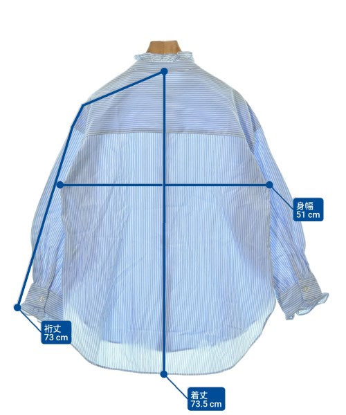 Simplicite（シンプリシテ）カジュアルシャツ 青 サイズ:F レディース/2200669929089