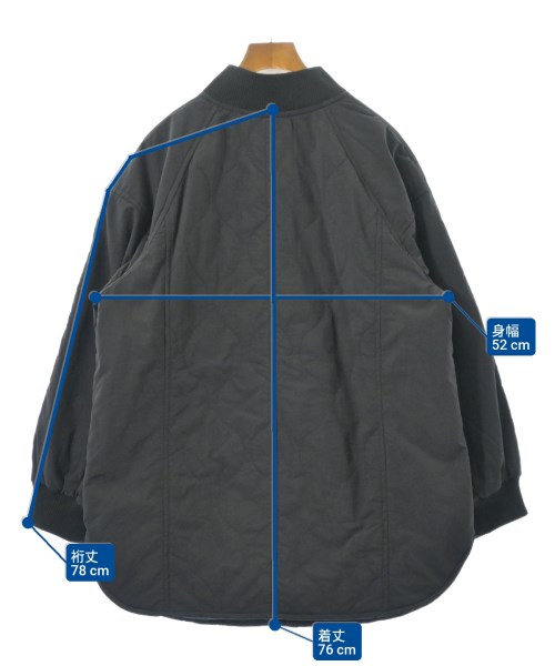 Simplicite（シンプリシテ）ブルゾン 黒 サイズ:F レディース/2200672689017