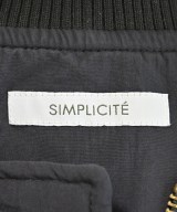 Simplicite（シンプリシテ）ブルゾン 黒 サイズ:F レディース/2200672689017