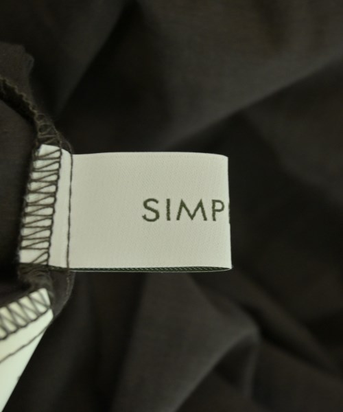 Simplicite（シンプリシテ）ブラウス 茶 サイズ:F レディース/2200672689147