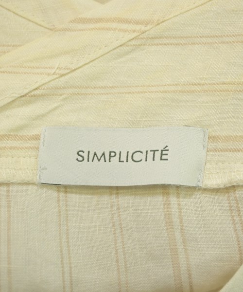 Simplicite（シンプリシテ）カジュアルシャツ 白 サイズ:F レディース/2200672689161
