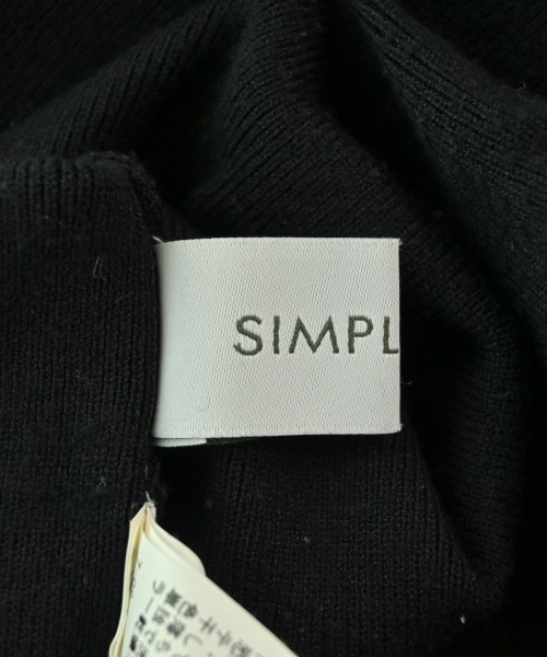 Simplicite（シンプリシテ）ニット・セーター 黒 サイズ:-(M位) レディース/2200671823016