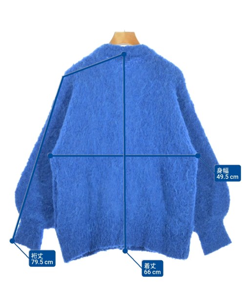 Simplicite（シンプリシテ）カーディガン 青 サイズ:F レディース/2200672424021