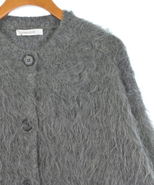 Simplicite（シンプリシテ）カーディガン グレー サイズ:F レディース/2200672424045
