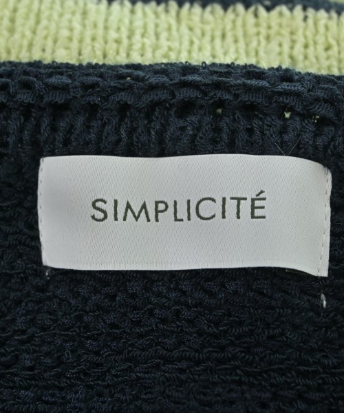 Simplicite（シンプリシテ）ニット・セーター 紺 サイズ:F レディース/2200673084019