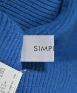 Simplicite（シンプリシテ）ニット・セーター 青 サイズ:F レディース/2200676853049