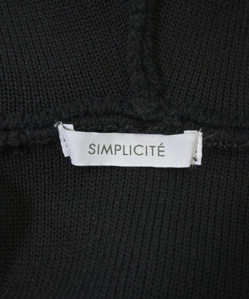 Simplicite（シンプリシテ）カーディガン 黒 サイズ:F レディース/2200672246173